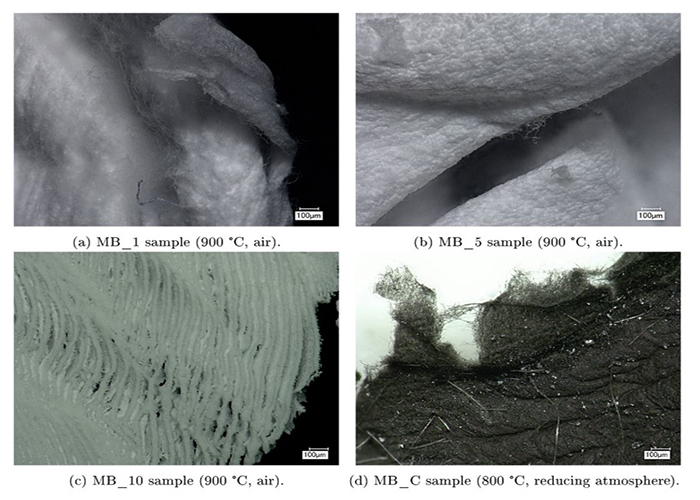 Effect of heat treatment conditions on magnesium borate fibers prepared via electrospinning