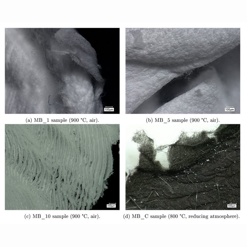 Effect of heat treatment conditions on magnesium borate fibers prepared via electrospinning